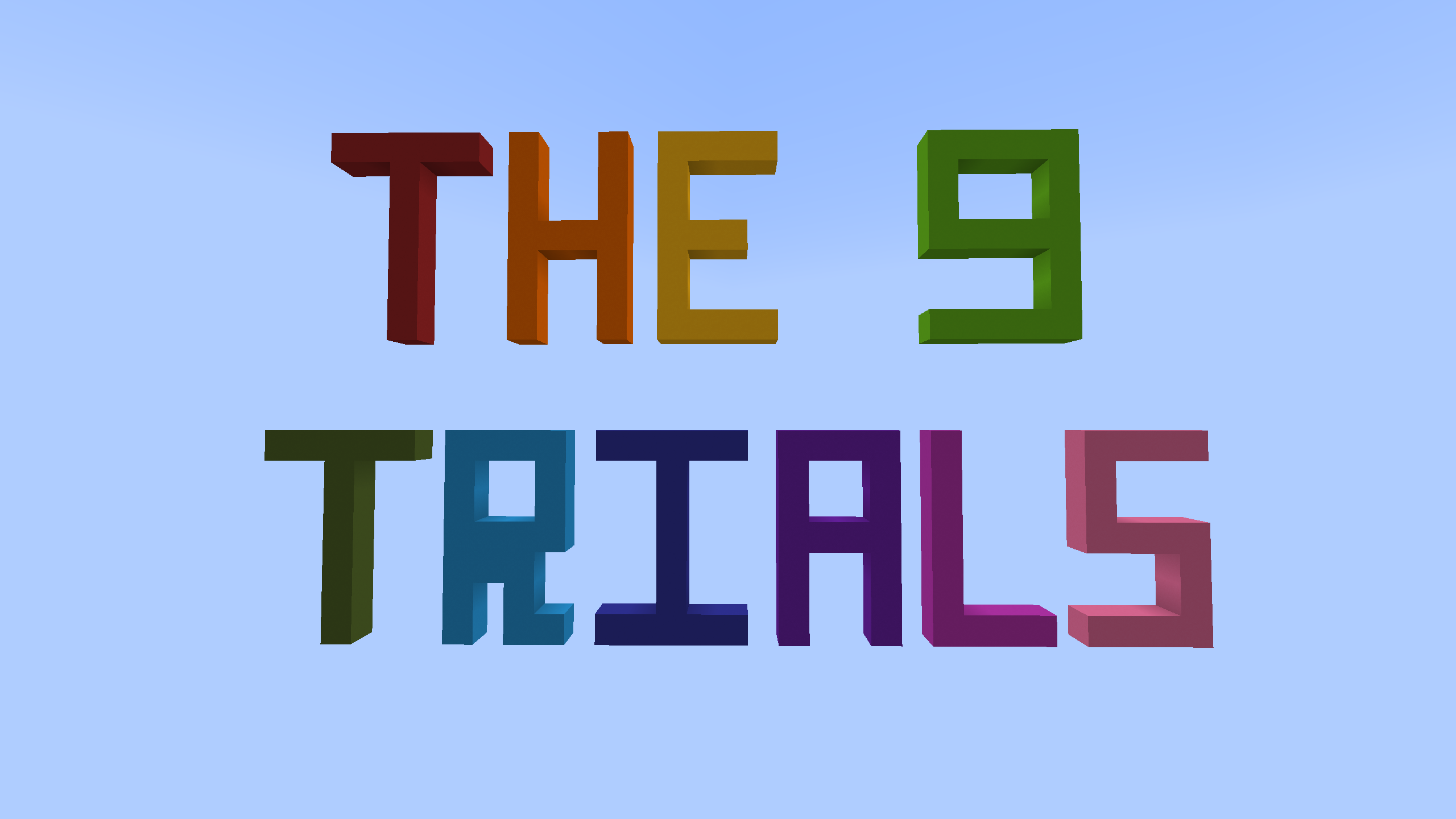 Download THE 9 TRIALS for Minecraft 1.16.5